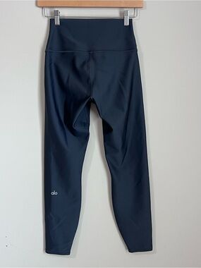 Alo Yoga Airlift Leggings Dark Grey Women's Small EUC